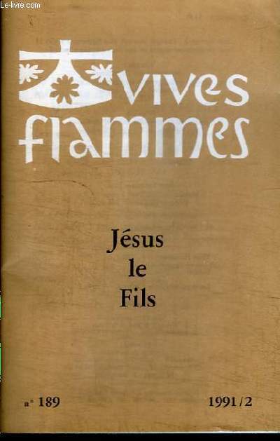 VIVES FLAMMES N°189 - JESUS LE FILS