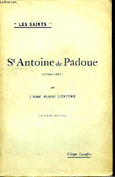 ST ANTOINE DE PADOUE (1195-1231)