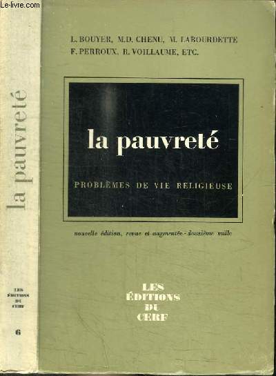LA PAUVRETE - PROBLEMES DE VIE RELIGIEUSE