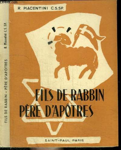FILS DE RABBIN - PERE D'APOTRES