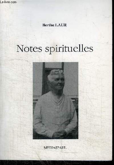 NOTES SPIRITUELLES