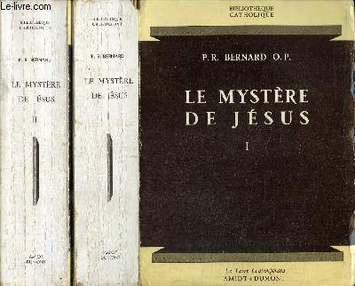 LE MYSTERE DE JESUS - TOME 1 ET 2 EN 2 VOLUMES