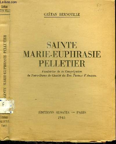 SAINTE MARIE-EUPHRASIE PELLETIER