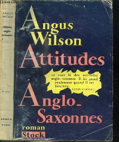 ATTITUDES ANGLO-SAXONNES