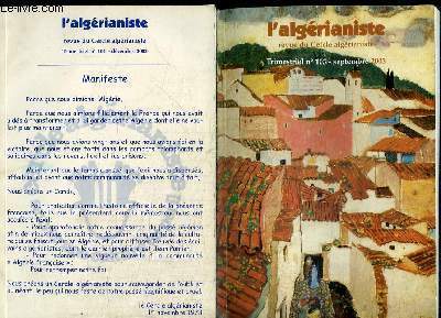 L'ALGERIANISTE N 103 ET 104