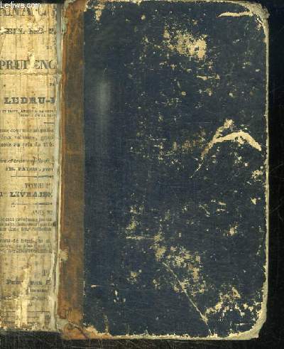 DICTIONNAIRE UNIVERSEL DE LA LANGUE FRANCAISE - TOME SECOND L-Z