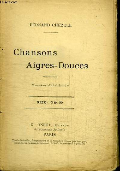 CHANSONS AIGRES-DOUCES