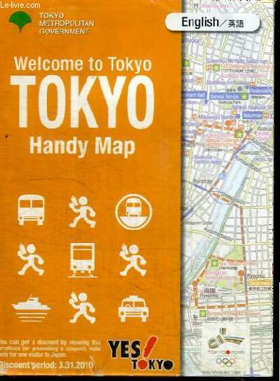 WELCOME TO TOKYO - HANDY MAP
