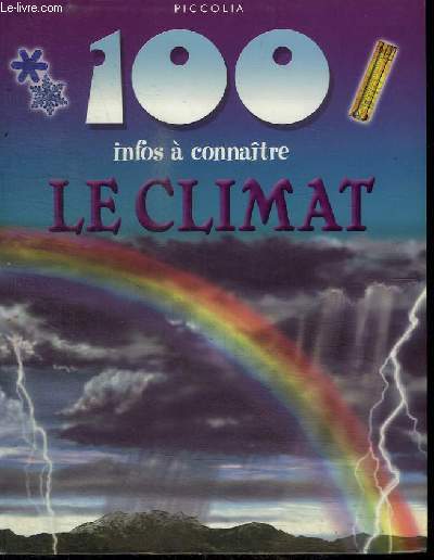100 INFOS A CONNAITRE : LE CLIMAT