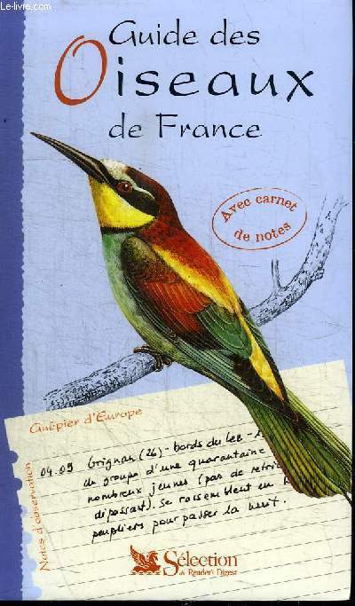 GUIDE DES OISEAUX DE FRANCE