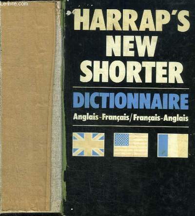 HARRAP'S NEW SHORTER FRENCH AND ENGLISH DICTIONNARY