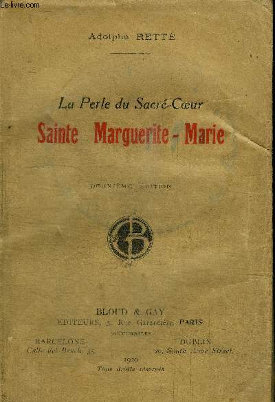LA PERLE DU SACRE-COEUR / SAINTE MARGUERITE-MARIE