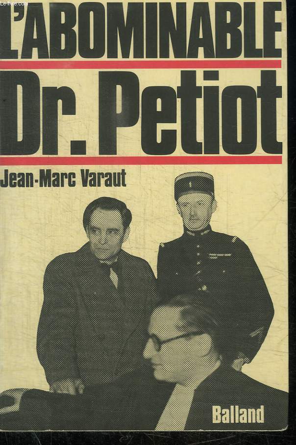 L ABOMINABLE DR. PETIOT