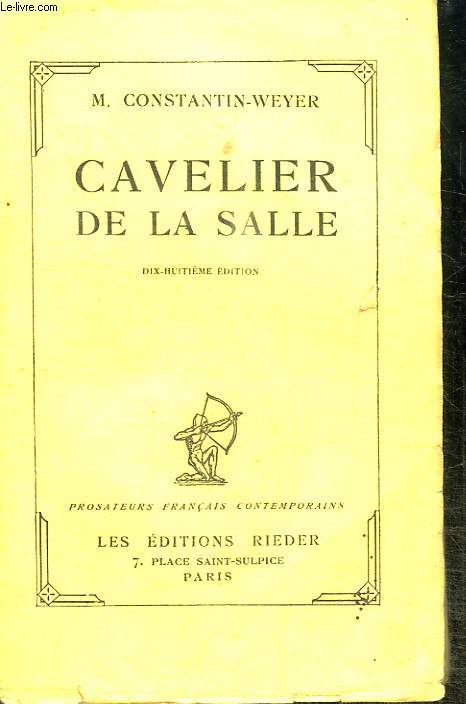 CAVELIER DE LA SALLE