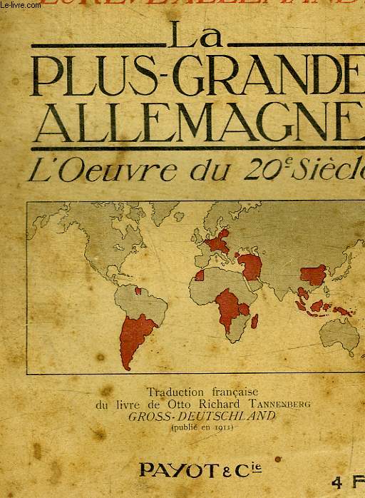 LA PLUS GRANDE ALLEMAGNE L OEUVRE DU XX E SIECLE