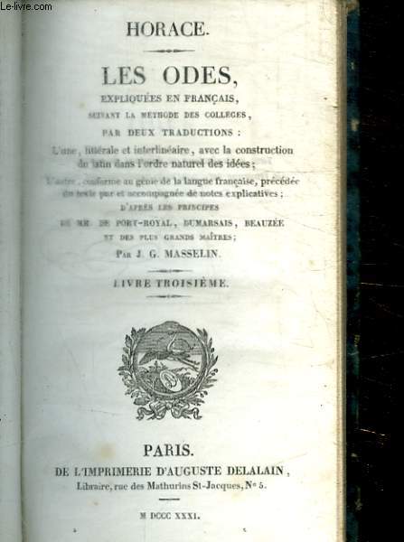 LES ODES.