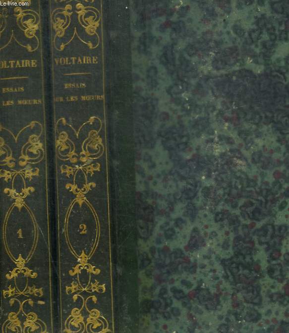 OEUVRES DE VOLTAIRE AVEC DES REMARQUES ET DES NOTES / EN DEUX VOLUMES: TOMES 1 + 2