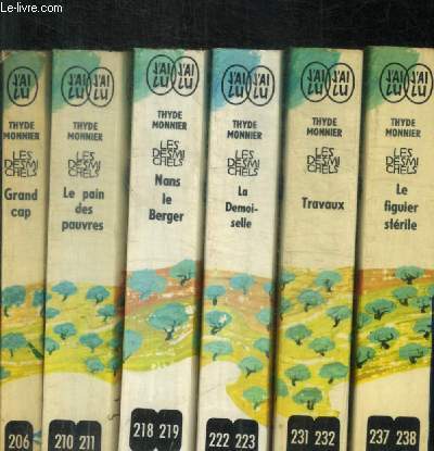 LES DESMICHELS - 6 VOLUMES : T1 : LE GRAND CAP N 206 - T2 : LE PAIN DES PAUVRES N 210+211 - T3 : NANS LE BERGER N 218+219 - T4 LA DEMOISELLE N 222+223 - T5 : TRAVAUX N231 + 232 - T6 : LE FIGUIER STERILE N 237+238