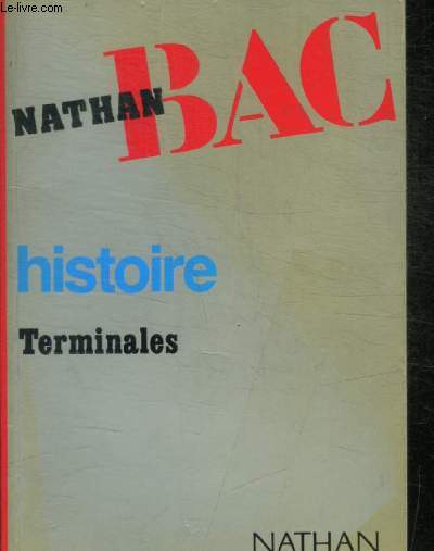 BAC HISTOIRE - TERMINALES