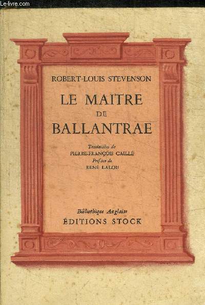 LE MAITRE DE BALLANTRAE