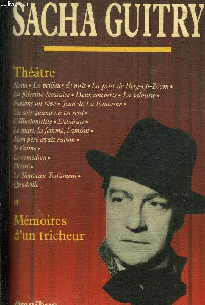 THEATRE ET MEMOIRES D'UN TRICHEUR