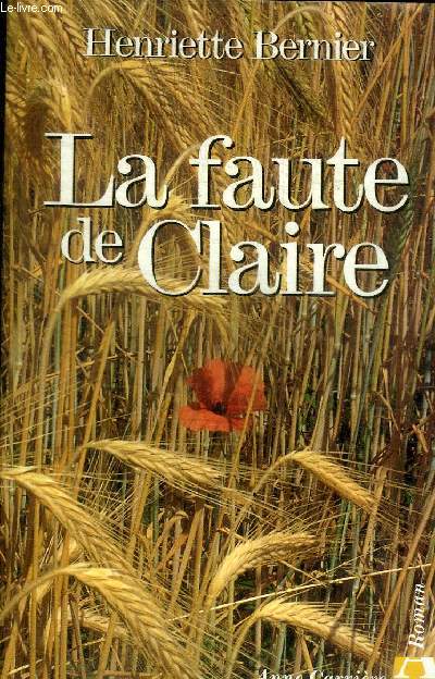 LA FAUTE DE CLAIRE