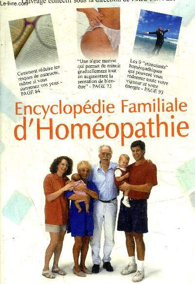 ENCYCLOPEDIE FAMILIALE D HOMEOPATHIE