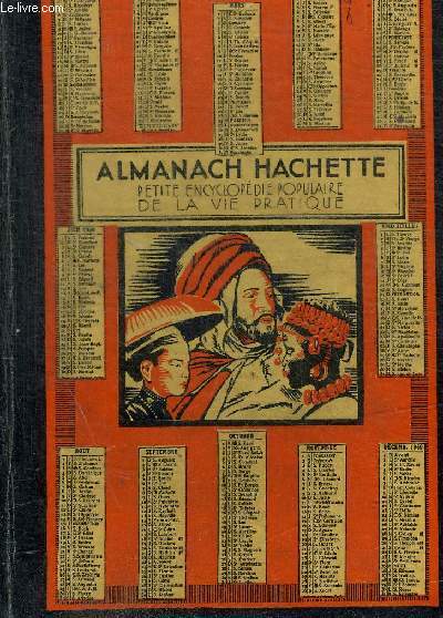 ALMANACH HACHETTE PETIT ENCYCLOPEDIE POPULAIRE DE LA VIE PRATIQUE