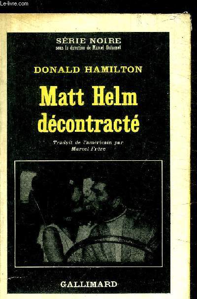 MATT HELM DECONTRACTE - N 1029