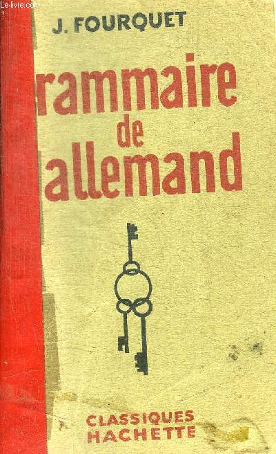 GRAMMAIRE DE L ALLEMAND