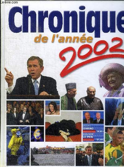 CHRONIQUE DE L ANNEE - 2002