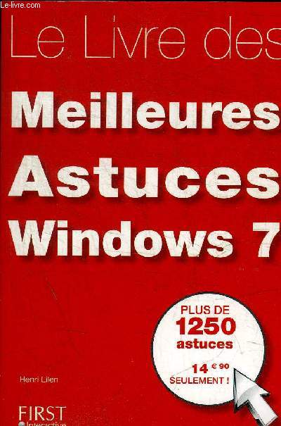 LE LIVRE DE MEILLEURES ASTUCES WINDOWS 7