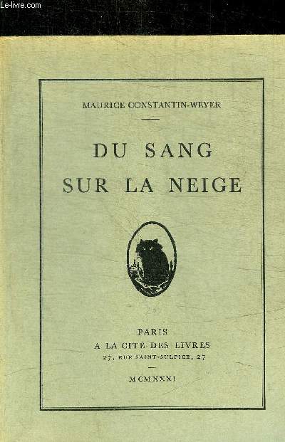 DU SANG SUR LA NEIGE