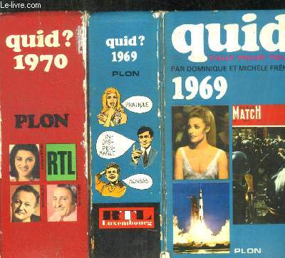 QUID ? TOUT POUR TOUS - EN 2 VOLUME : 1969 - 1970