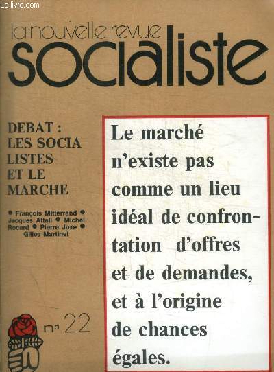 LA NOUVELLE REVUE SOCIALISTE - N 22 - 1977 -