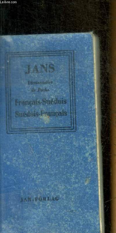 JANS - FRANCAIS SUEDOIS / SUEDOIS FRANCAIS