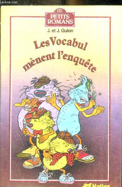 LES VOCABUL MENENT L ENQUETE