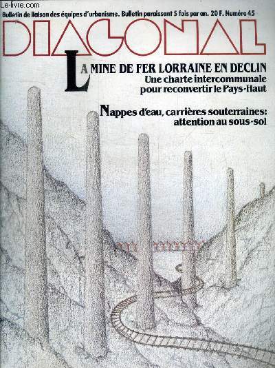 DIAGONAL - BULLETIN DE LIAISON DES EQUIPES D URBANISME - juillet 1983- N 45 -