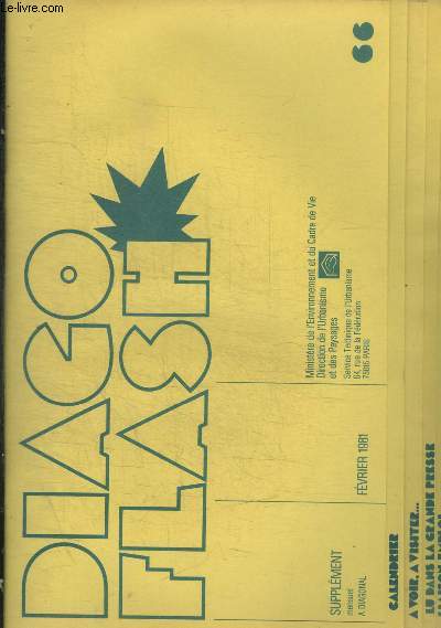 DIAGO FLASH - SUPPLEMENT MENSUEL A DIAGONAL - N 66 - FEVRIER 1981