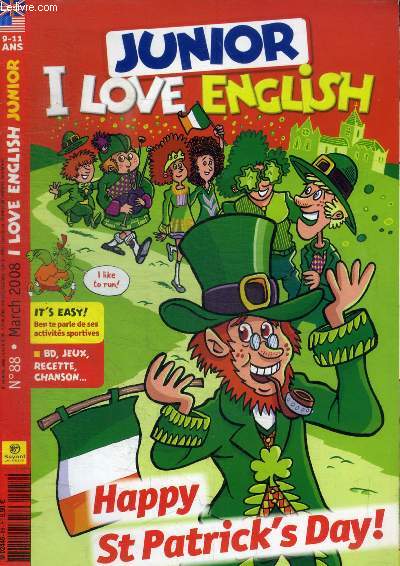 JUNIOR - I LOVE ENGLISH - N 88 - MARCH 2008
