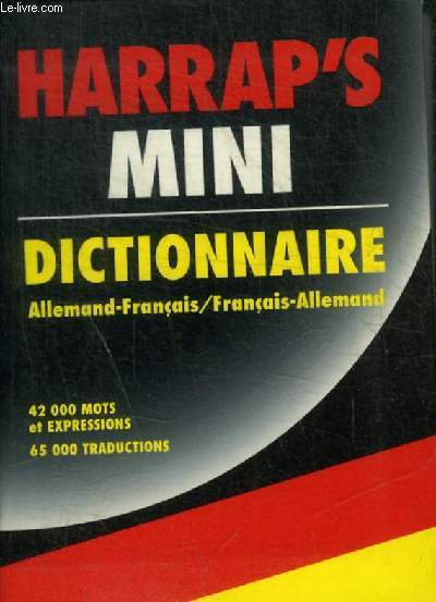 HARRAP'S MINI - DICTIONNAIRE ALLEMANDS FRANCAIS / FRANCAIS ALLEMAND
