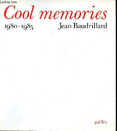 Cool memories 1980-1985