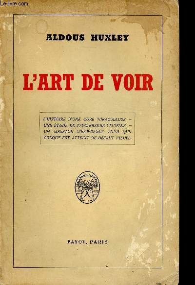 L'art de voir