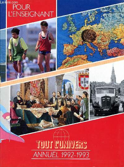 Tout l'Univers 1992-1993 Sommaire: Septembre 92, Octobre 92, fvrier 93, Mai 93, Juin 93.