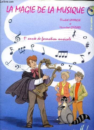 La magie de la musique Volumes 1 - 2 - 3 - 4 . Sommaire: Volume 1: prsentation gnrale des notes, Volume 2 : Chant populaire allemand, chanson pour les enfants l'hiver, Volume 3: chanson de marin, G. Verdi: Ada? Volume 4:l'orchestre, S. Joplin: The ent