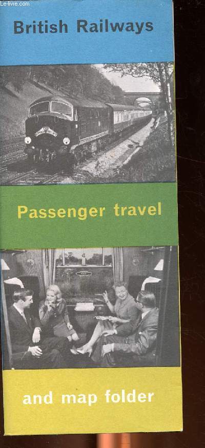 British Railways passenger travel and map folder