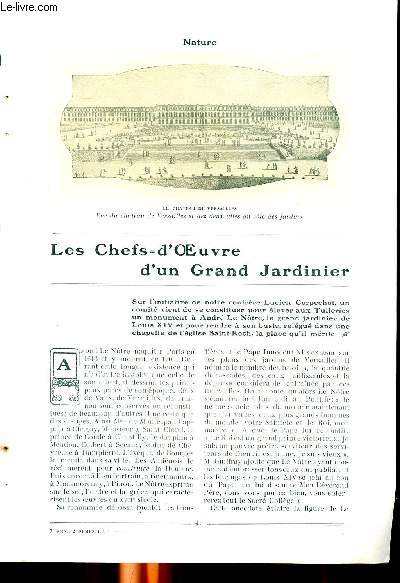 Les chefs d'oeuvre d'un grand jardinier