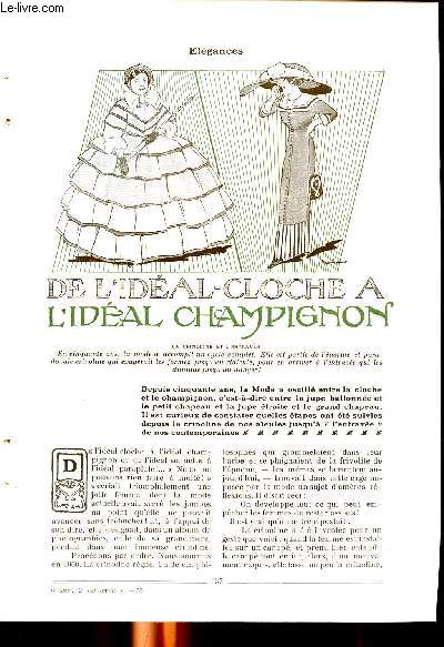 De l'idal - cloche  l'idal - champignon