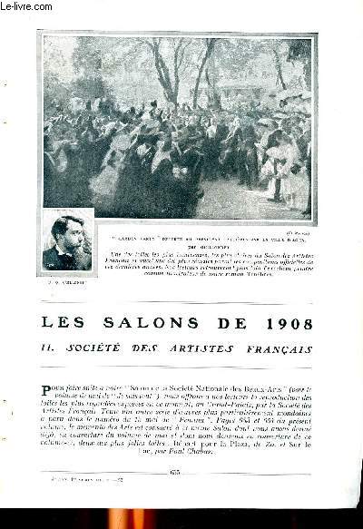 Les salons de 1908 Socit des artistes franais
