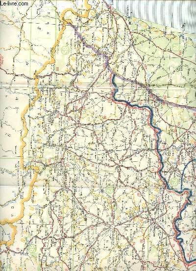 Grandes routes la France en 2 feuilles